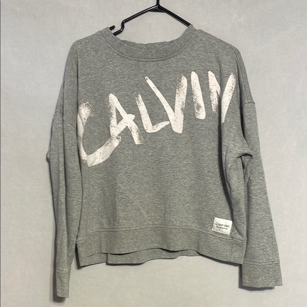 Calvin Klein Heather Gray Crewneck
